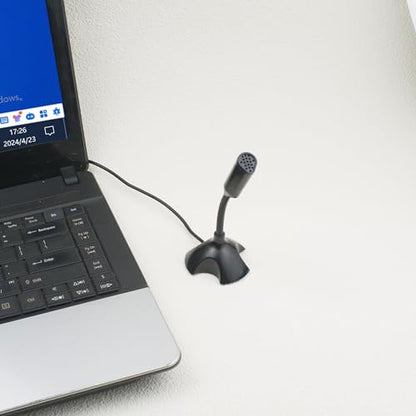 LANDIBO USB Microphone，Adjustable gooseneck mini for Laptop/Desktop Computers Microphone for pc，Plug and Play, Driver-Free USB Condenser Microphone，Recordings, Games, Streaming, podcasts. (USB) - style: USB