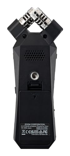Zoom H1 Essential Recorder for Musicians, Podcasters & Content Creators | Clip-Free Audio with 32-Bit Float, X/Y Stereo Mics, USB Microphone Mode, 10-HR Battery, Accessibility Features