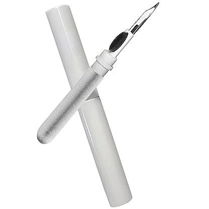 Cleaner Kit for Airpods,Earbuds Cleaning kit for Airpods Pro 1 2 3, Multi-Function Cleaning Tool with Brush for Wireless Earphones Bluetooth Headphones Camera and iPhone(White) - color: White