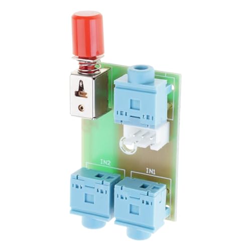 Manual Control Music Switches Board for 3.5mm Device Signals Transfer Selection Music Splitter Module Stable Switcher