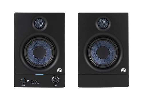 LyxJam 2x2 USB Audio Interface with Asio Driver and Creative Software Bundle with LP Professional Microphone Kit, Headphones, Eris 4.5BT Studio Bluetooth Monitors & Foam Isolation Recording Shield