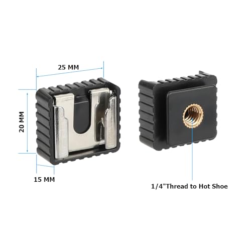 CAMVATE 19PCS Camera Screws Mount Set 1/4,3/8,5/8 Converter Screws Adapter | for Tripod/Monopod/Microphone/Flash Light/Quick Release Plate