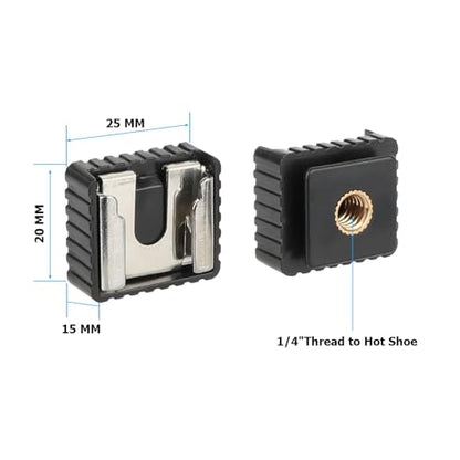 CAMVATE 19PCS Camera Screws Mount Set 1/4,3/8,5/8 Converter Screws Adapter | for Tripod/Monopod/Microphone/Flash Light/Quick Release Plate