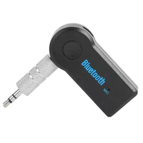 Bluetooth Transmitter Receiver Wireless Adapter: 3.5mm Aux Jack Stereo Audio Input Output - for TV Car Headphone Speakers