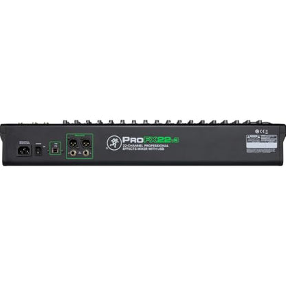 Mackie ProFX22v3 22-Channel Sound Reinforcement Mixer with Built-In FX Bundle with Mackie Carry Bag for the ProFX22v3 22-Channel Sound Reinforcement Mixer
