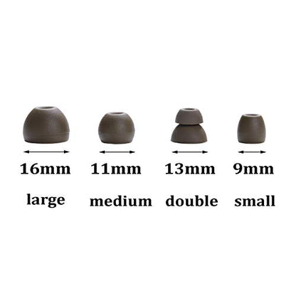 Replacement Eartips Silicone Earbuds Buds Set for Powerbeats Pro Beats Wireless Earphone Headphones,4 Pair (Moss) - color: Moss