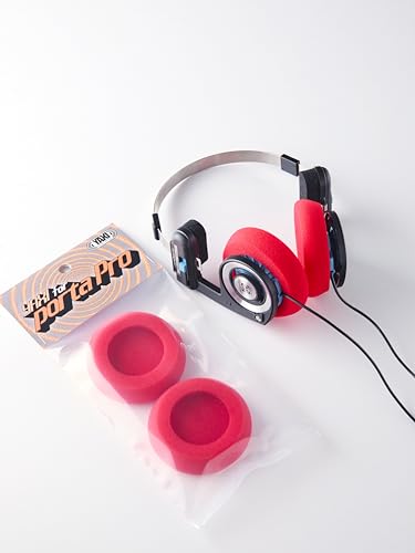 YAXI EARPADS for Koss PORTAPRO (Red) - color: Red