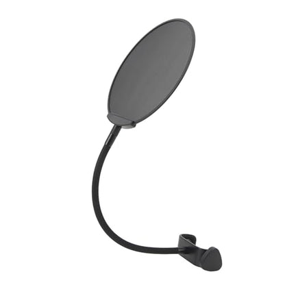 Tbest Microphone Dual Layer Wind Screen Aluminum Alloy