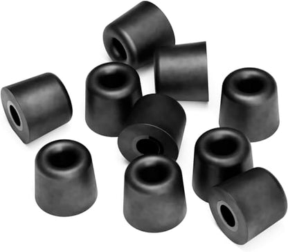 Decibullz Replacement Foam Tips for Custom Molded Earpieces and Earplugs - size: Large (Pack of 1)