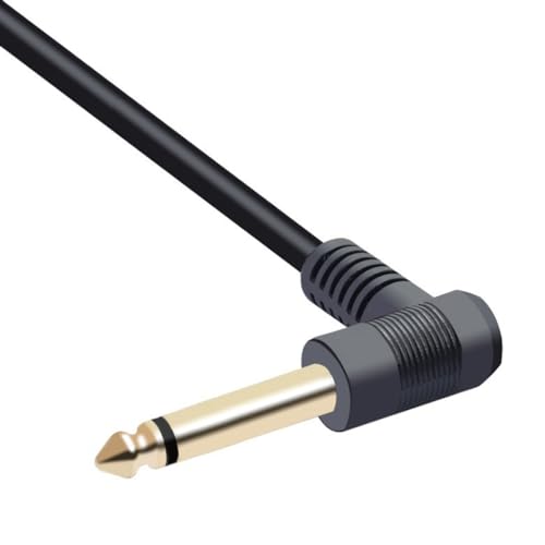 1/4inch Extension Cable,6.35mm 1/4" Male to Female Stereo Adapters,Headphones Guitar Right Extension Cable