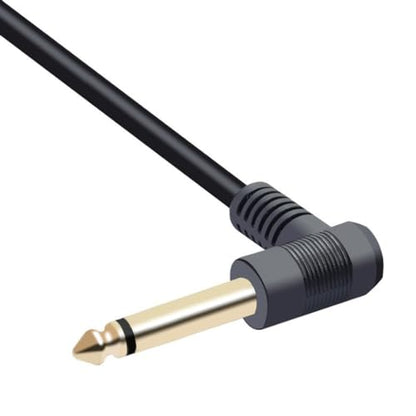 1/4inch Extension Cable,6.35mm 1/4" Male to Female Stereo Adapters,Headphones Guitar Right Extension Cable