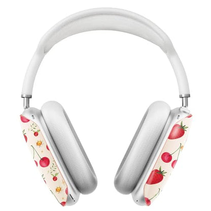 iBenzer Protective Case for AirPods Max Headphones, Ear Cups Cover for Apple AirPods Max (2024 USB-C / 2020 Lightning), Cherry Berry, AP-MAX-72 - color: Cherry Berry