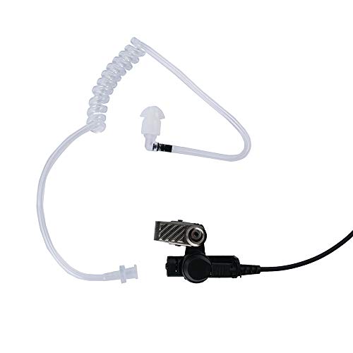 2-Wire Tube Earpiece Compatible with Baofeng UV-5R Kenwood TK-3360