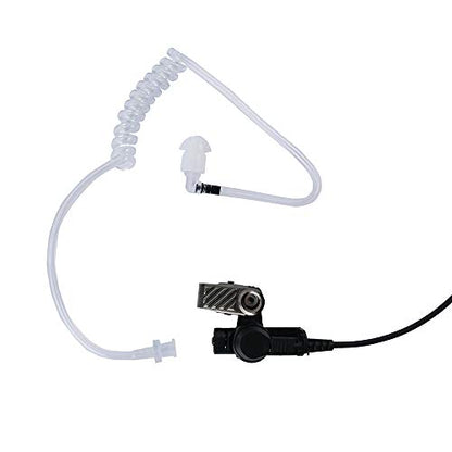 2-Wire Tube Earpiece Compatible with Baofeng UV-5R Kenwood TK-3360
