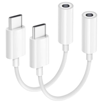 Criello USB C to 3.5mm Audio Headphone Jack Adapter 2 Pack - size: 2 Pack