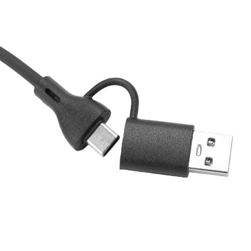 ciciglow Clip On USB Speaker Bar, Computer Speakers for Desktop PC Wired Desk Speakers 10W Stereo Sound Bar with Volume Control Mute Space Saving