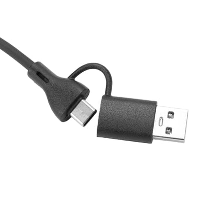 ciciglow Clip On USB Speaker Bar, Computer Speakers for Desktop PC Wired Desk Speakers 10W Stereo Sound Bar with Volume Control Mute Space Saving
