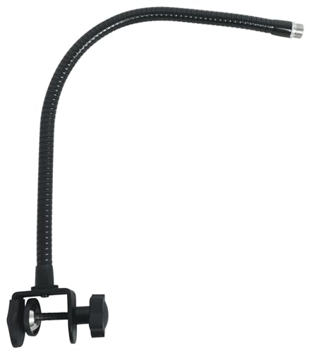 Rockville GN20 20" DJ Gooseneck Microphone Stand with Table Clamp