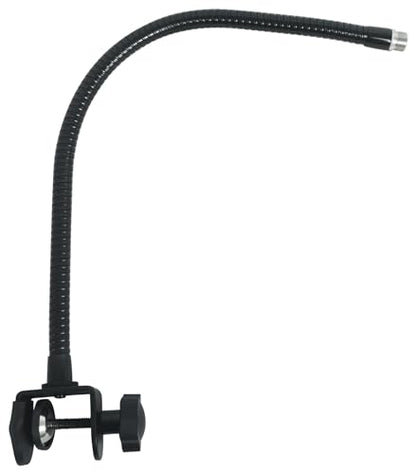 Rockville GN20 20" DJ Gooseneck Microphone Stand with Table Clamp