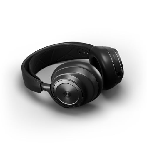 SteelSeries Arctis Nova Pro Wireless Multi-System Gaming Headset — Neodymium Magnetic Drivers — Active Noise Cancellation — 2 Battery System — ClearCast Gen 2 Mic — PC, PS5, PS4, Switch, Mobile - color: Black, style: PC