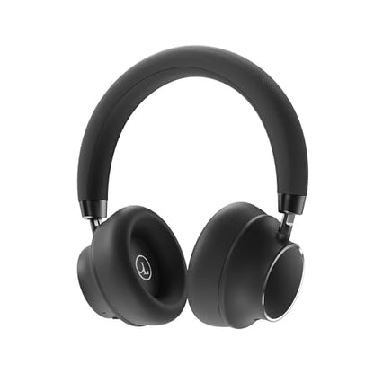 Active Noise Cancelling Headphones, Bluetooth 5.3 Over Ear Wireless Headphones with 40mm HiFi Drivers, CVC8.0 Mic, 50H Playtime, Protein Leather Comfort Earpads for Travel, Office (Black 2) - color: BLACK 2