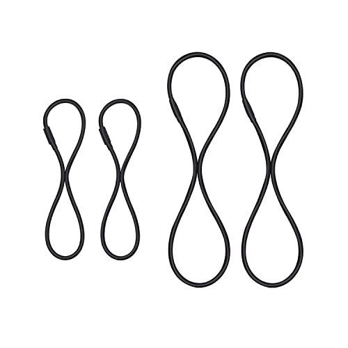 ZYAMY 8pcs Black Universal Elastic Band Replacement Microphone Shock Mount Rubber Ring Shock Mount Retainer