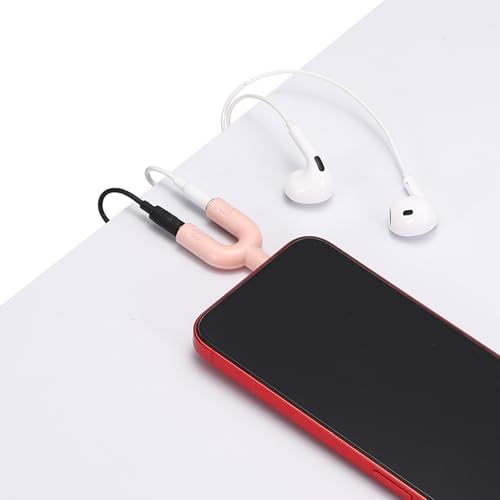 MECCANIXITY 2pcs Headset Mic Splitter Adapter 3.5mm Male to Dual Y PC White - color: White