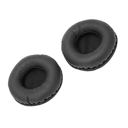 Universal 60mm Soft Plush Replacement Ear Pads for Headphones Enhanced Comfort Noise Isolation Secure Fit for Over Ear Headsets