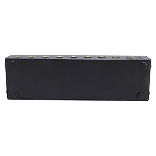 8 Channel Headphone Amplifier, 8 Outputs 1 Input Stereo Earphone Amp with Independent Volume Control for Studio and Stage (US Plug)