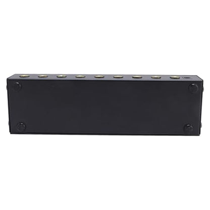 8 Channel Headphone Amplifier, 8 Outputs 1 Input Stereo Earphone Amp with Independent Volume Control for Studio and Stage (US Plug)