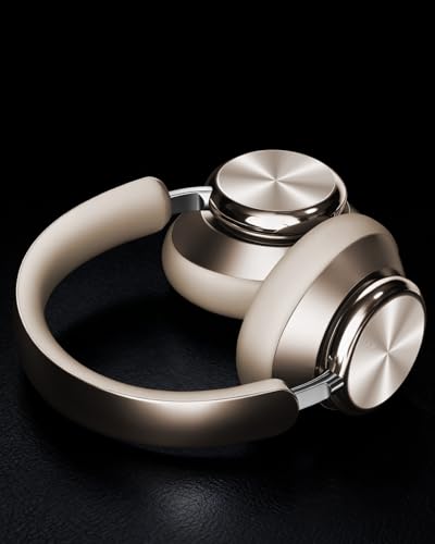 Wentronic Y03 Bluetooth Headphones Wireless Active Noise Cancelling Over Ear Headphones 48 Hours Playtime High Sound Quality 6 EQ Music Mode Headphones with Soft Ear Cushion - Starlight - color: Starlight