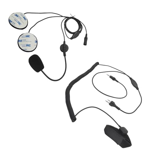 Walkie Talkie Helmet Headset 2 Pin Earphone Ptt Boom Mic for Midland gxt x-tra Xtra Talker gmrs GTX 1000 1000g 1050 gxt1000vp4