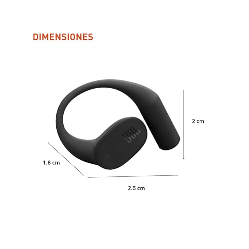 JBL Sense Lite Open Ear Earbuds, True Wireless, Ear Hook Fit - Black | Water Resistant Sports And Workout Headphones, Up To 8 Hrs Playtime, Clear Calls With Noise Reduction - color: Black