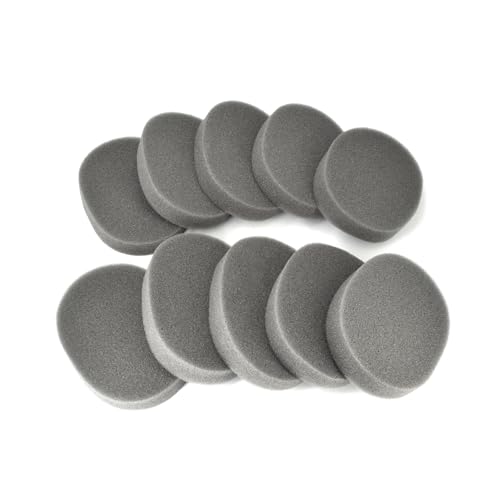 Ear Pads Hearing Protector Replacement Ear Cushion for 3m worktunes Pads Replacement Ear Cushions (5 Pairs Solid Acoustic Foam)