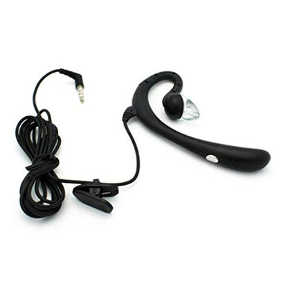 Earphone w Mic Wired Mono Headset Compatible with Samsung Galaxy A23,A14,A13,A03s - Headphone 3.5mm Single Earbud Hands-Free