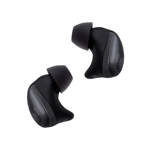 Klowcok Replacement Ear Tips for Raycon Everyday/Fitness/Impact Earbuds | Soft Silicone Eartips, 12 Pairs (S/M/L) Black