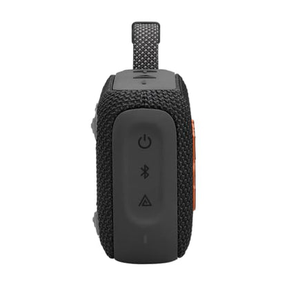JBL Go 4 - Ultra-Portable, Waterproof and Dustproof Bluetooth Speaker, Big JBL Pro Sound with Punchy bass, 7-Hour Built-in Battery, Made in Part with Recycled Materials (Black) - color: Black