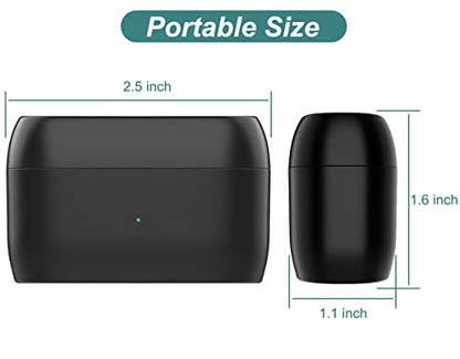 Kissmart Charging Case for Jabra Elite 85t Earbuds (Black) | 700mAh Portable Charger Case Dock Cradle for Jabra Elite 85t