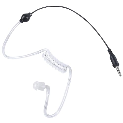 Renastar Two Way Radio Headset Walkie Talkie Earpiece with Mic for Baofeng UV-5R Kenwood NX-1200 Retevis H-777 RT21