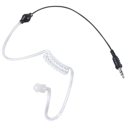 Renastar Two Way Radio Headset Walkie Talkie Earpiece with Mic for Baofeng UV-5R Kenwood NX-1200 Retevis H-777 RT21