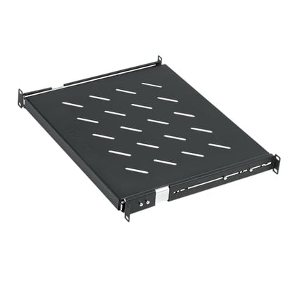 Gator Rackworks Universal Rack Mounting 1U Sliding Shelf with 13.8" Depth, (GRW-SHELF1SLD) - size: 1U Rack Space - Sliding