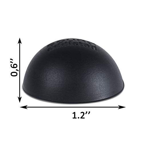 Subble 1.2'' (4 Pack) Silicone Feet Isolation for Amplifiers, Decks or Any Other Audio Equipment, Non-Skid Hemisphere with Adhesive (Sustain up to 24lb) | Subble - size: 1.2'' - 4Pack for Audio Equipment