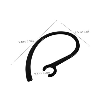 VICASKY 10pcs Silicone Ear Hooks for Earbuds -Drop and - Earbud Tips for Sports Comfortable Fit Replacement Covers Silicone for Enhanced Sound Stability
