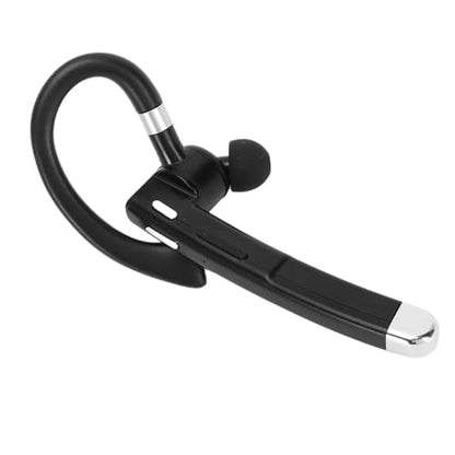 Jiawu Single Ear Bluetooth Headset, Noise Cancelling Dual Mic 180 Deg Rotate Trucker Headset, Wireless Business with USB Adapter for Truck Drivers Business
