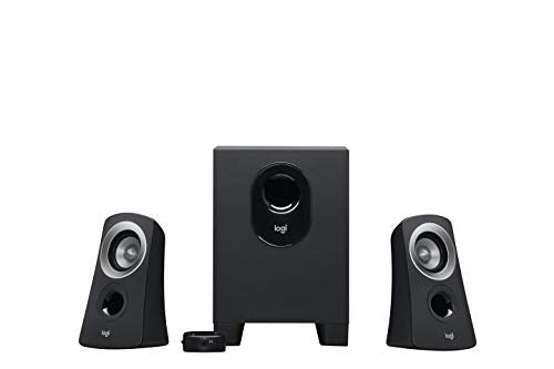 Logitech Z313 2.1 Multimedia Speaker System with Subwoofer - Black