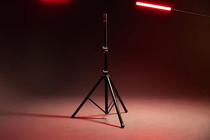 Gator Frameworks Rok-It Series Set of Lightweight Aluminum Tripod Speaker Stand with Carry Bag, Dual-diameter 35mm to 38mm Pole and Supports up to 120 lbs (RI-SPKRSTDSET-200-AL) - style: Single Stand