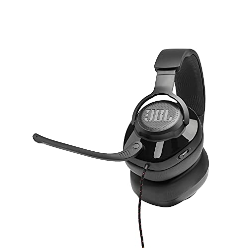 JBL Quantum 300 - Wired Over-Ear Gaming Headphones Quantum Engine Software - Black, Large (Pack of 4) - size: Large (Pack of 4)