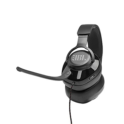 JBL Quantum 300 - Wired Over-Ear Gaming Headphones Quantum Engine Software - Black, Large (Pack of 4) - size: Large (Pack of 4)