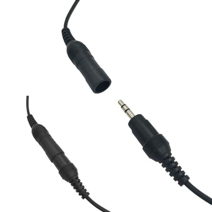 Walkie Talkie Helmet Headset 2 Pin Earphone Ptt Boom Mic for Midland gxt x-tra Xtra Talker gmrs GTX 1000 1000g 1050 gxt1000vp4