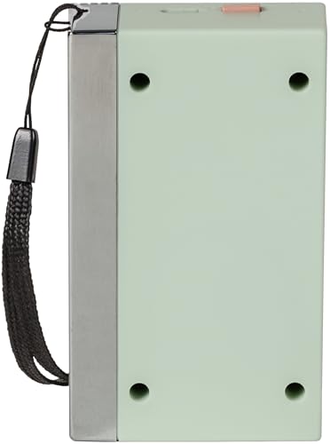 Crosley CR3047A-MT Mini Retro 80s Portable Bluetooth Speaker, Mint | Retro 80's-Inspired Design, Speaker Only - Does Not Play Cassette Tapes, Bluetooth In, Rechargeable Lithium-Ion Battery - color: Mint